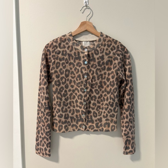 H&M Leopard Print Cardigan - Picture 1 of 10